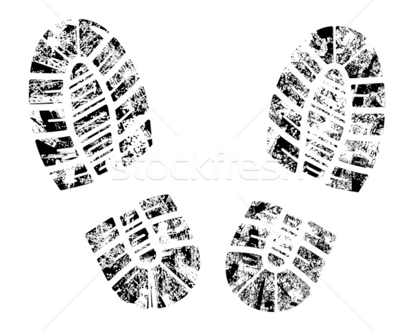 Boot Print Clip Art