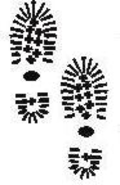 Boot Print Clip Art