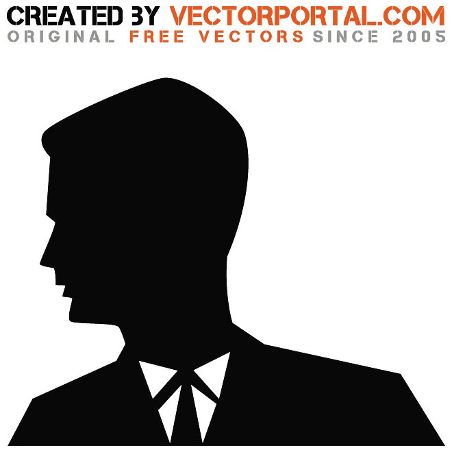 Businessman Silhouette Vector Art