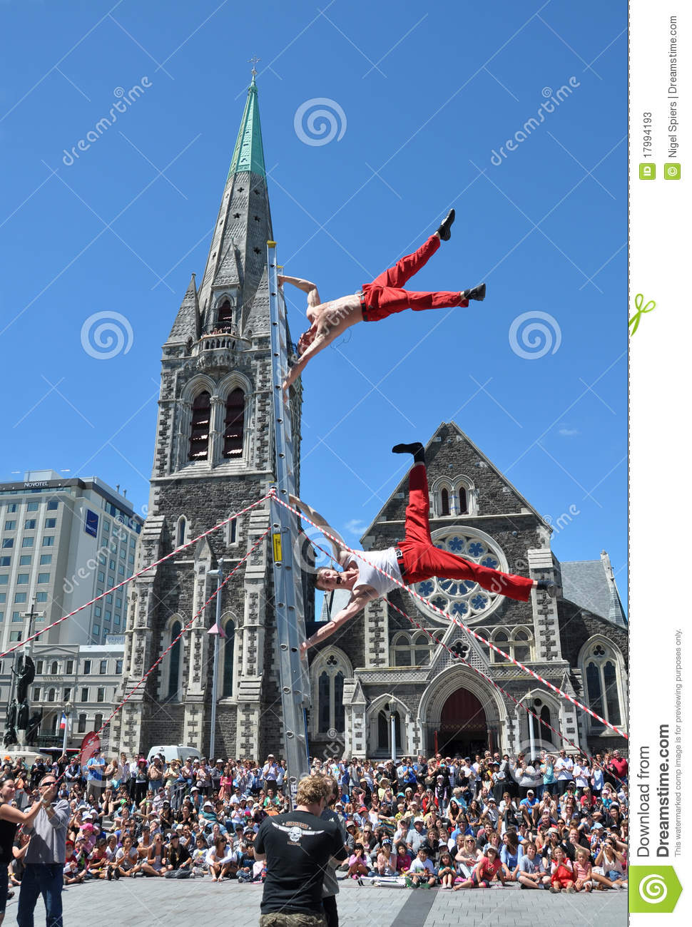 Busker Festival Christchurch New Zealand World