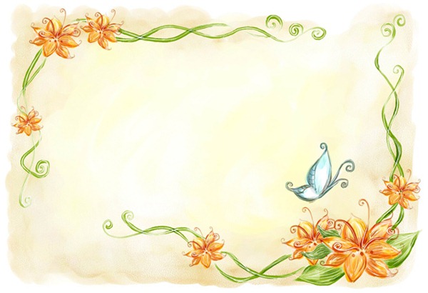 Butterfly Borders and Frames Butterfly Borders and Frames