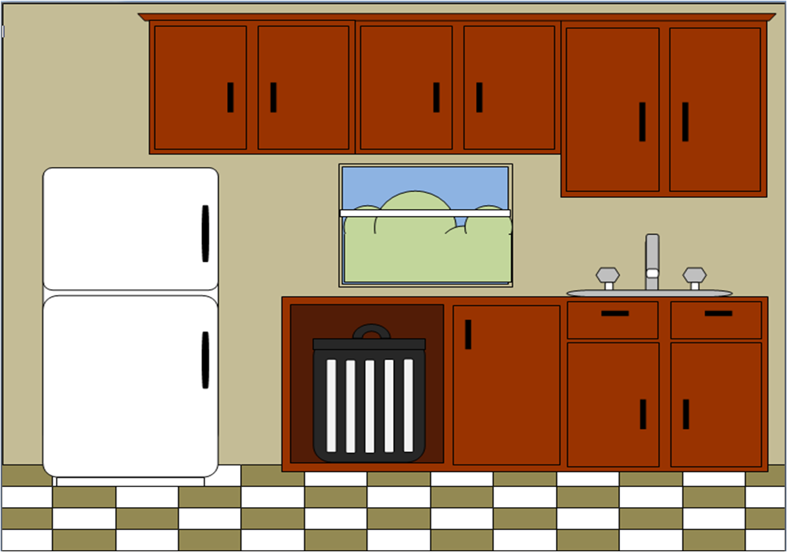 Cartoon Kitchen Clip Art