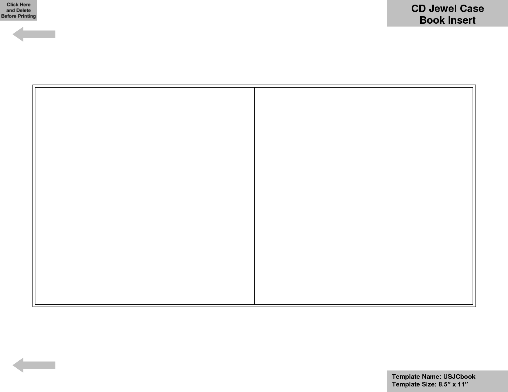 13 Free CD Cover Insert Template Images CD Jewel Case Insert Template CD Jewel Case Insert
