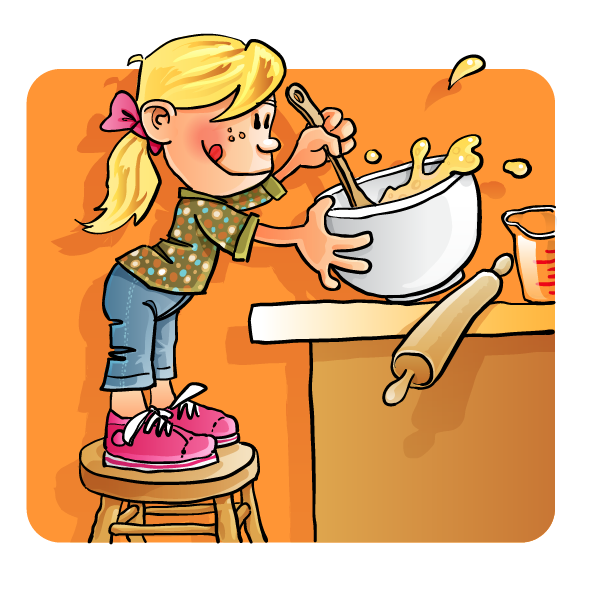 Children Cooking Clip Art Free