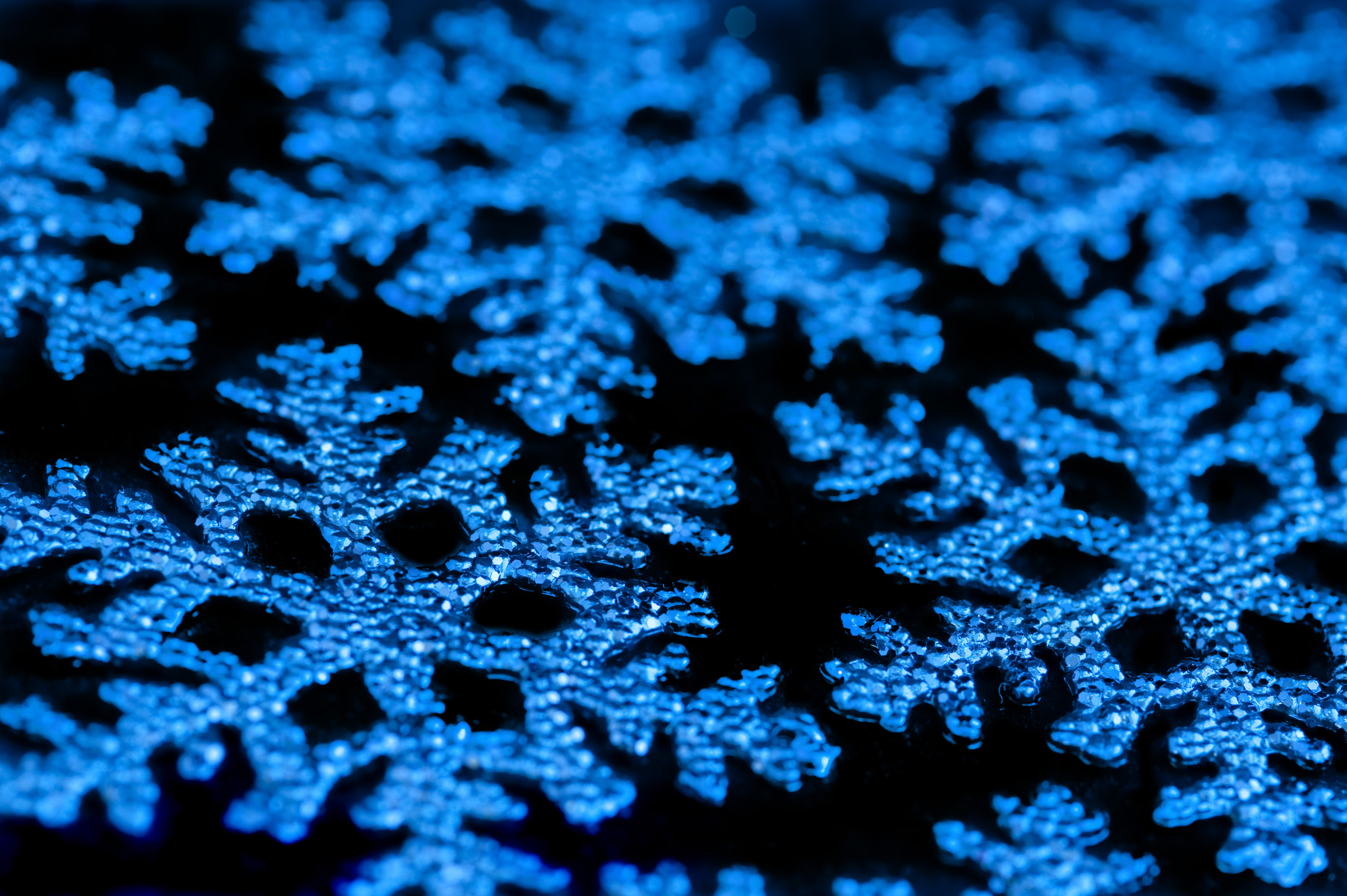 Christmas Blue Snowflake