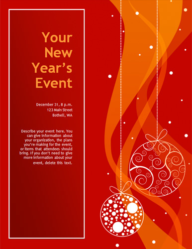 Christmas Holiday Flyer Templates Free