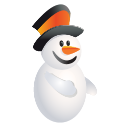 Christmas Snowman Icon