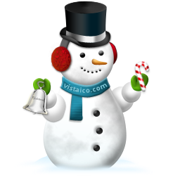 Christmas Snowman Icon