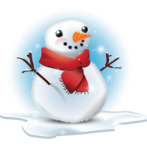 Christmas Winter Snowman Icon