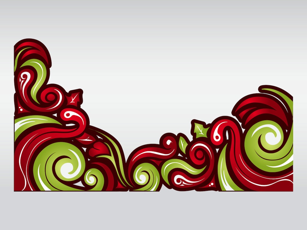 Christmas Wreath Free Vector Art Christmas Wreath Free Vector Art