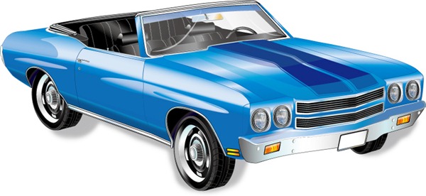 Classic Cars Vector Graphics