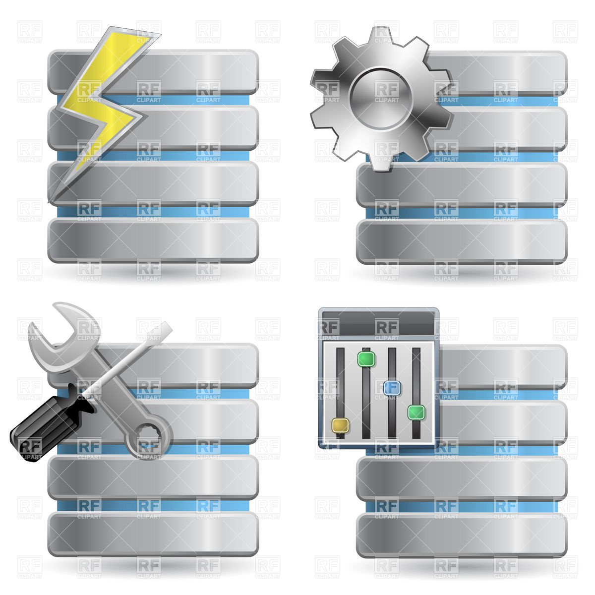 Database Server Icon Clip Art