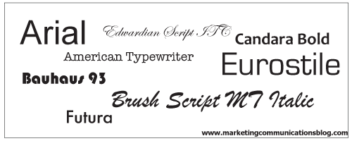 Different Font Styles Different Font Styles