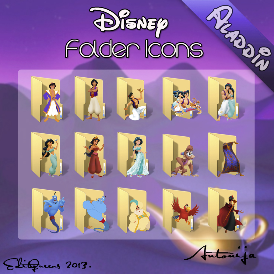 Disney Folder Icons