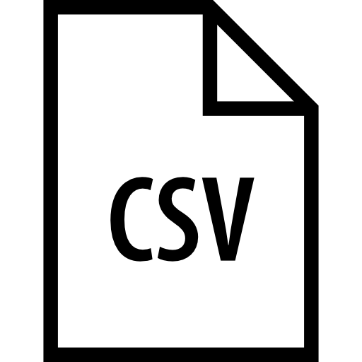 Download CSV File Icon
