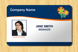 Employee ID Badge Template