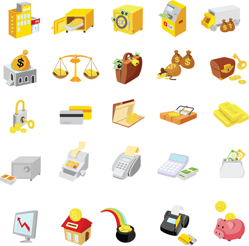 Finance Vector Icons Free