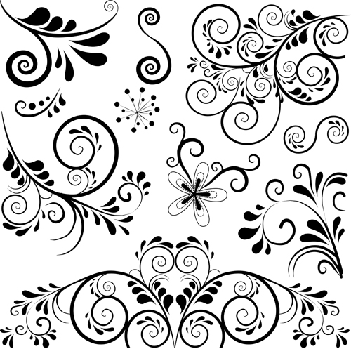 Floral Ornament Vector Free