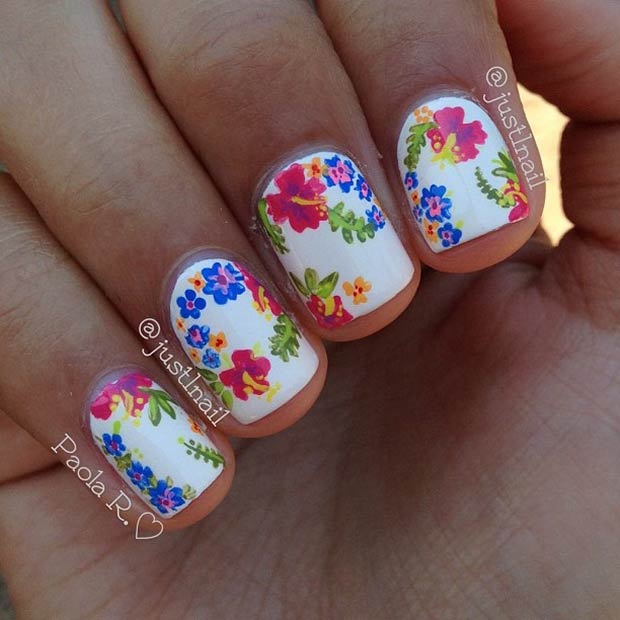 Flower Nail Design