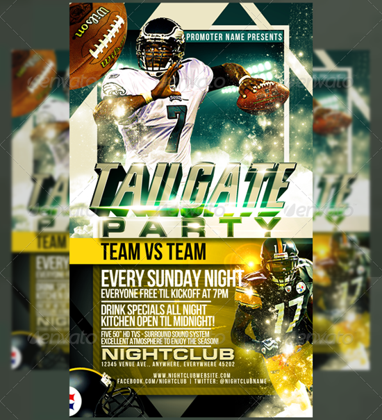 Football Flyer Templates