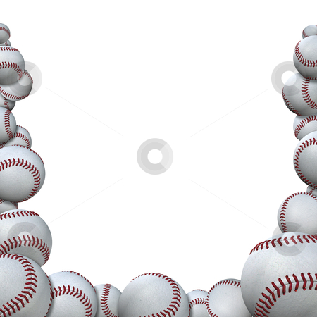 Free Baseball Border Clip Art