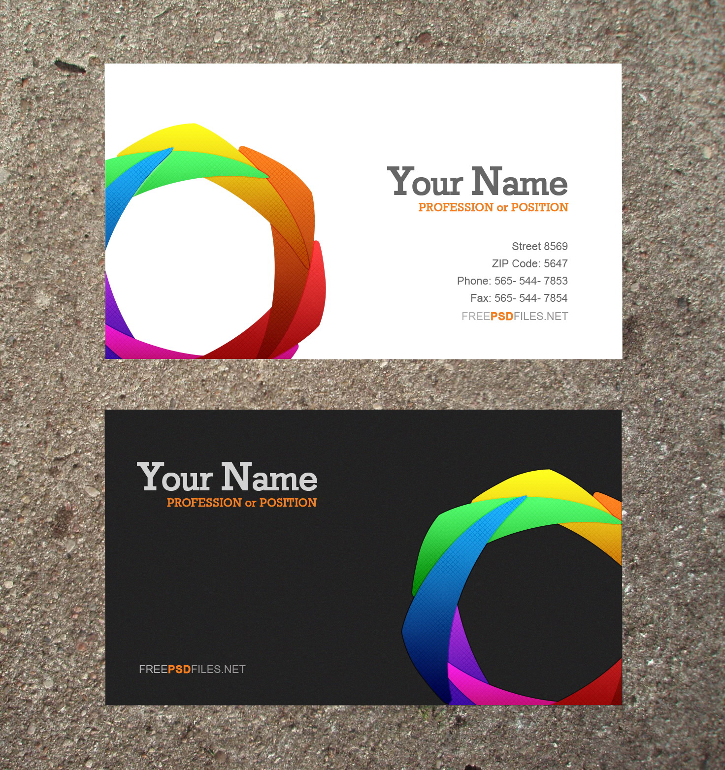 Custom Free Printable Business Card