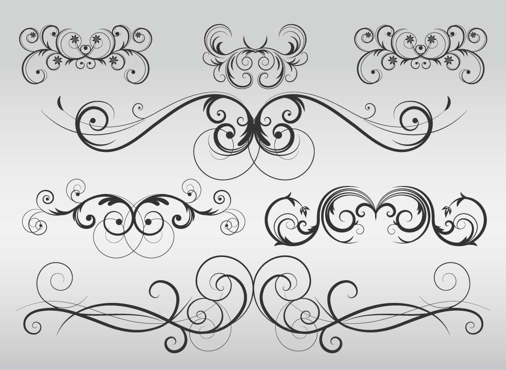 Free Clip Art Flourish Vectors Free Clip Art Flourish Vectors