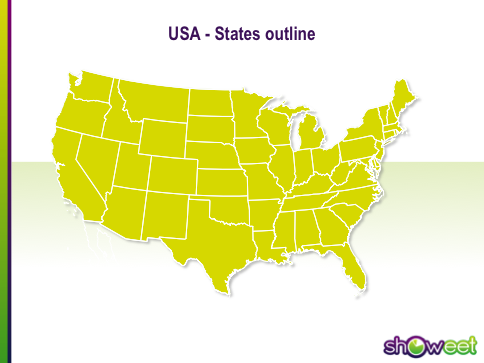 Free Editable United States Maps