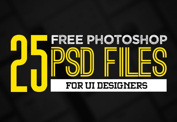 Free Photoshop PSD Files