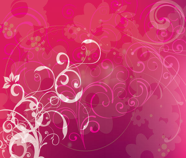 Free Pink Swirl Background Designs