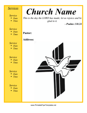 Free Printable Church Flyer Templates