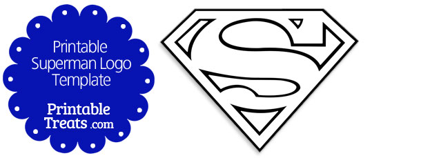 Free Printable Superman Logo Template Free Printable Superman Logo Template