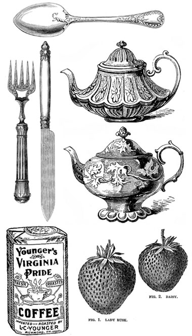 Free Printable Vintage Kitchen Clip Art