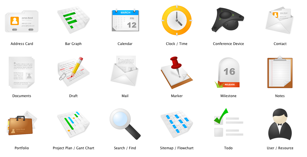 Free Project Management Icons