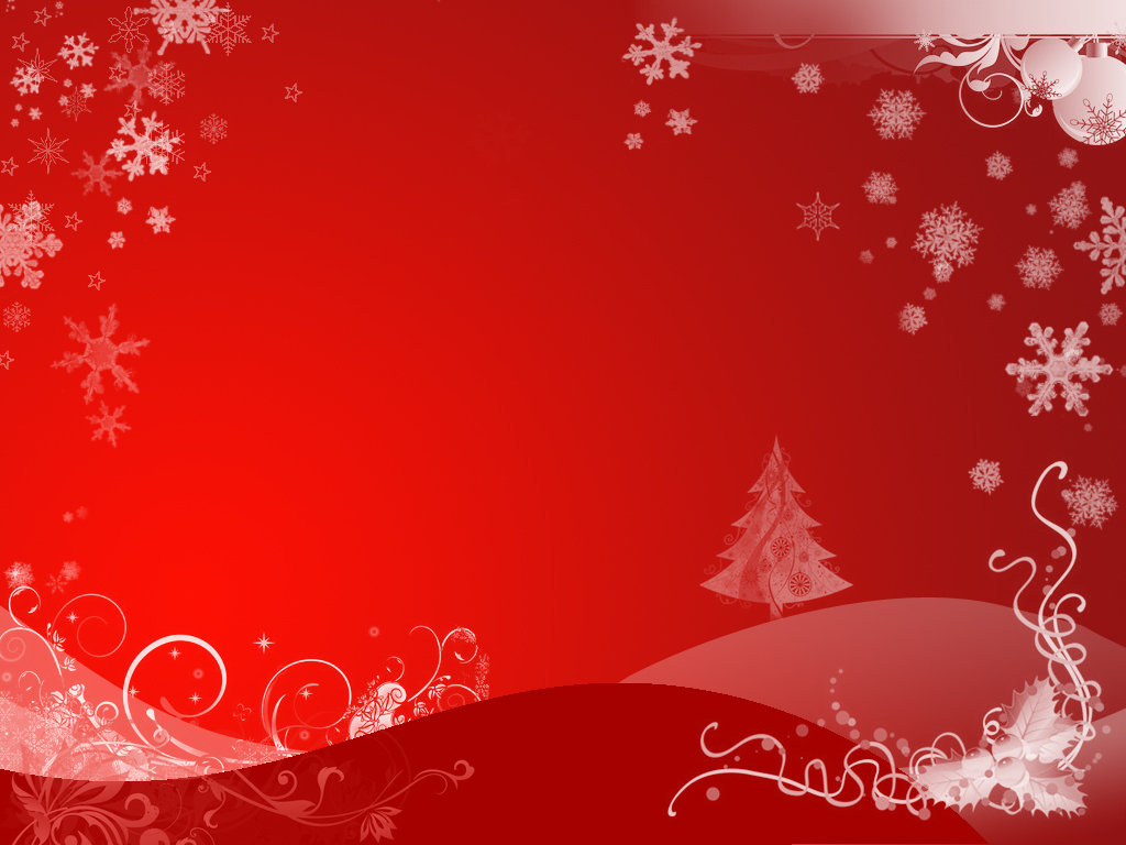 Free Red Christmas Background