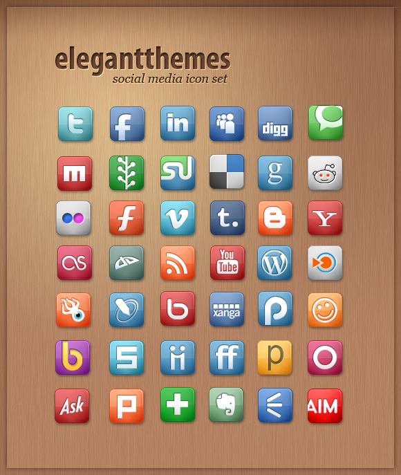 Free Social Media Icon Sets