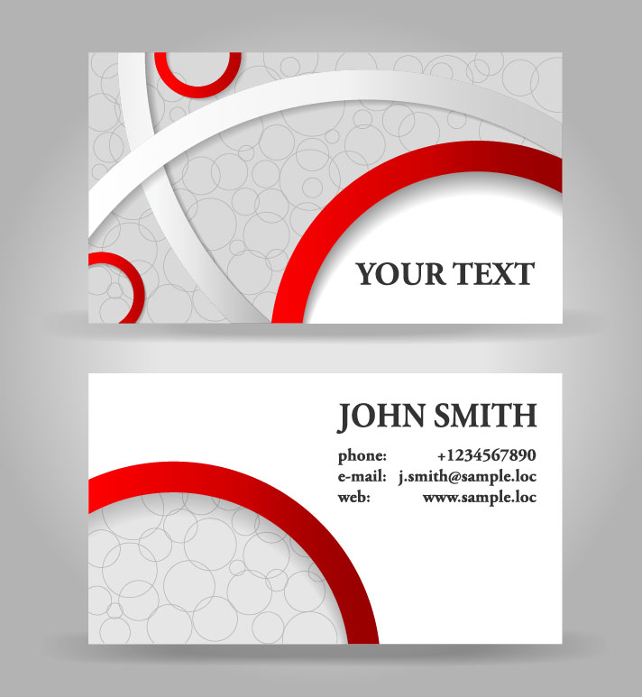 Free Vector Business Card Templates