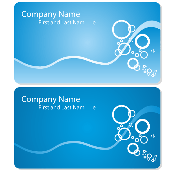 Free Vector Business Card Templates