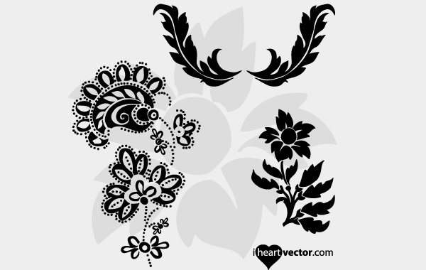 Free Vector Flourish Designs