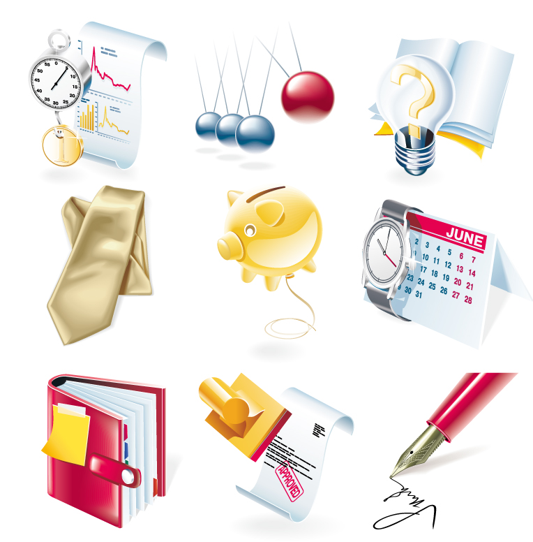 Free Vector Graphic Icons Business