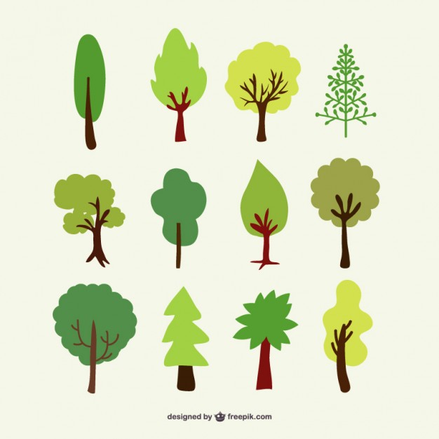 Free Vector Tree Forest Free Vector Tree Forest
