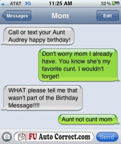 Funny Happy Birthday Text Messages