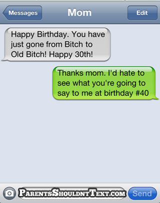 Funny Happy Birthday Text