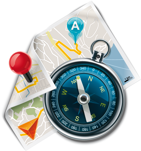 GPS Navigation Icons