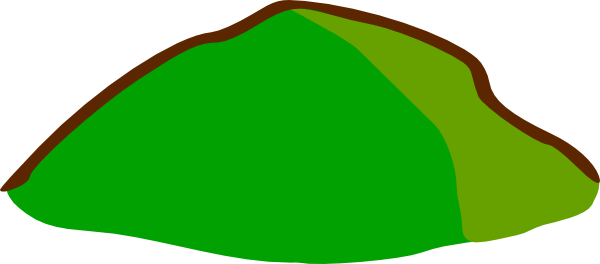 Grass Hill Clip Art