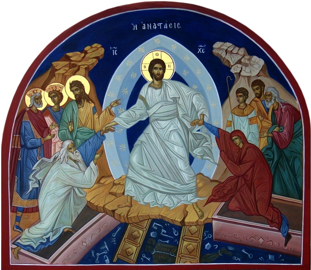 Greek Icon Resurrection Christ