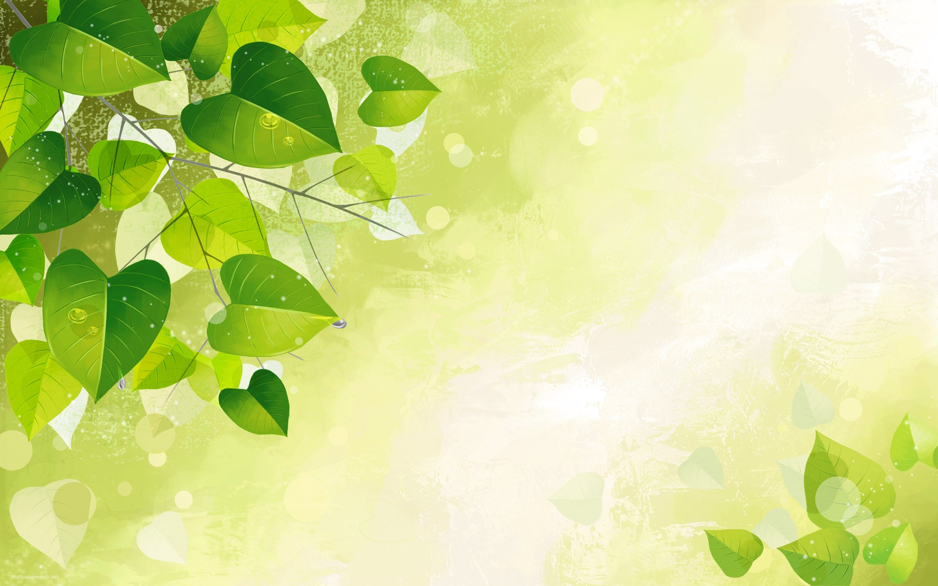 Green Flower Vector Art Green Flower Vector Art