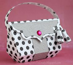 Handbag Paper Purse Template