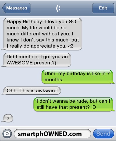 Happy Birthday Cute Text Messages
