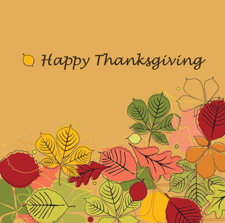 Happy Thanksgiving Vector Free